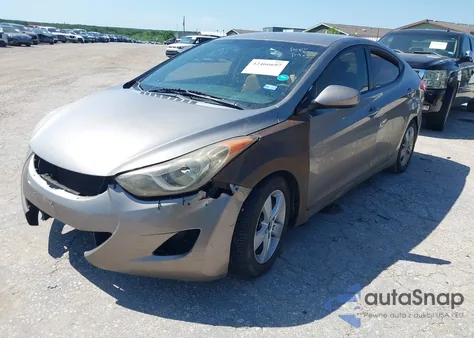 2013 Hyundai Elantra Gls from USA, damaged, VIN 5NPDH4AE7DH447512